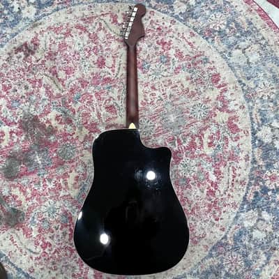 Fender Redondo Player LH JTB WN 2020s - Black image 7