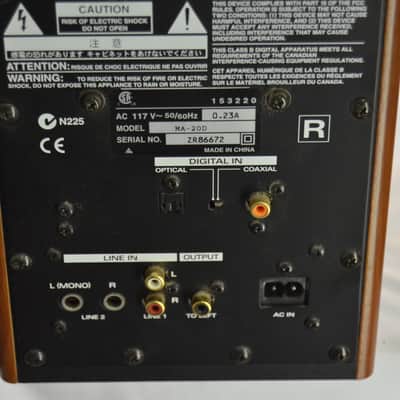 Edirol MA-20D Digital Stereo Studio Micro Monitor Pair | Reverb