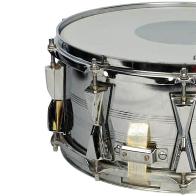 Used Vintage Tama PL106 Granstar Powerline 6.5x14 Steel Snare Drum image 5