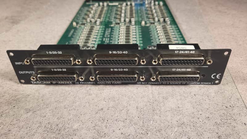 Tascam IF-AN24X 24 channels AD/DA converter for X48 image 1