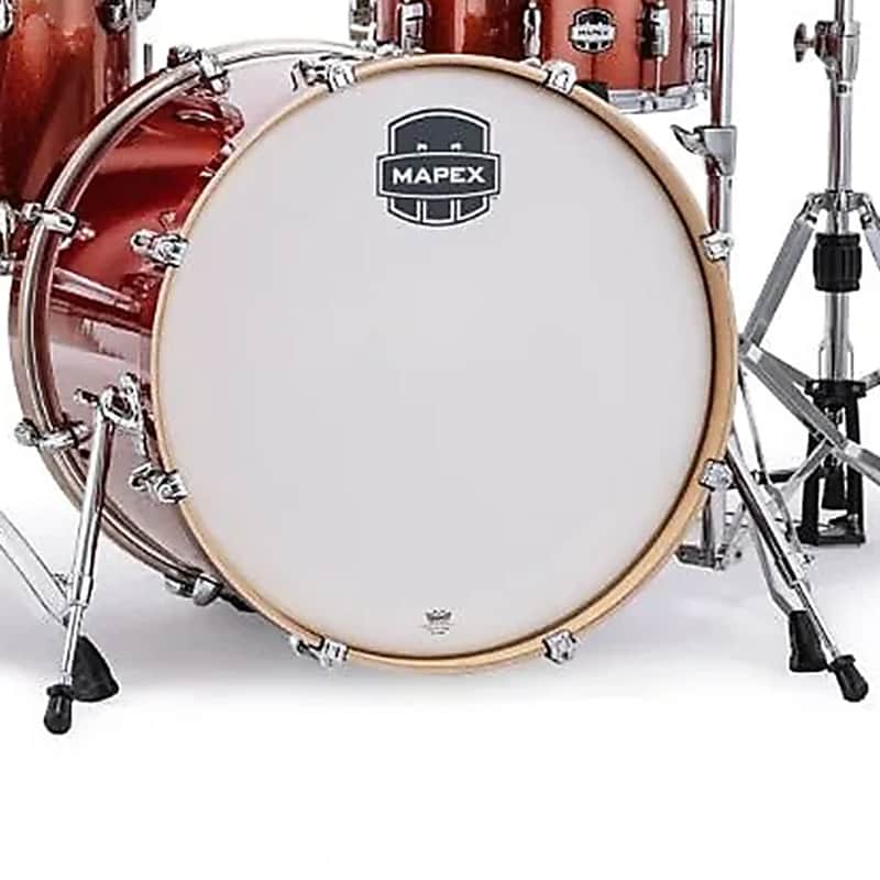Mapex MAB2218A Mars Birch 22x18" Bass Drum without Tom Mount image 1