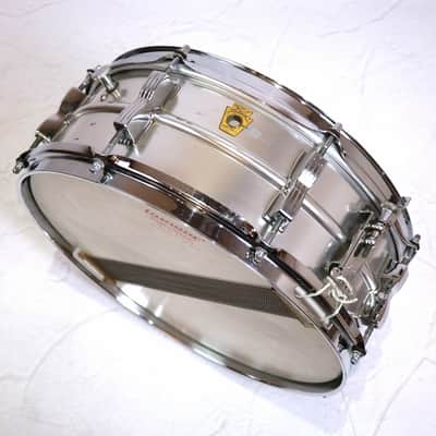 Ludwig Ludwig 1960s Acrolite Radick 14h x 5h Aluminum Snare Drum (08/31) image 2