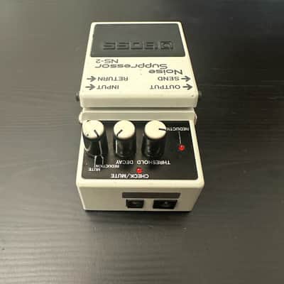 Boss NS-2 Noise Suppressor (Silver Label) 1989 - Present - White image 2