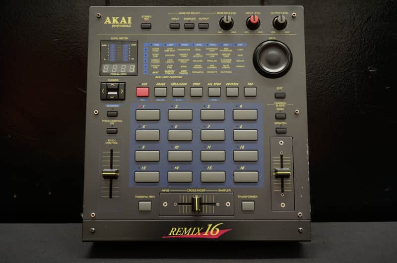 Akai Remix 16 Stereo Sampler Phrase Sampling & Loop Live Mixer