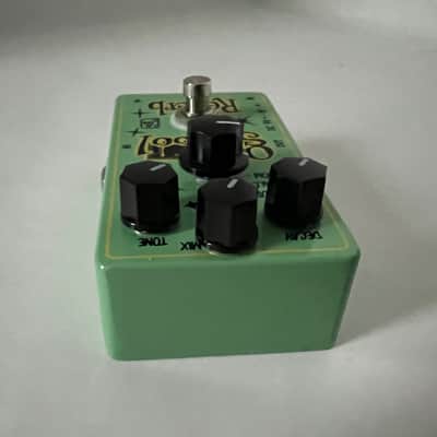 Caline Reverb Digital Guitar Pedal CP-512 Old School Reverb Effect Pedal Lime Green CP512 2024 - Lime Green image 5