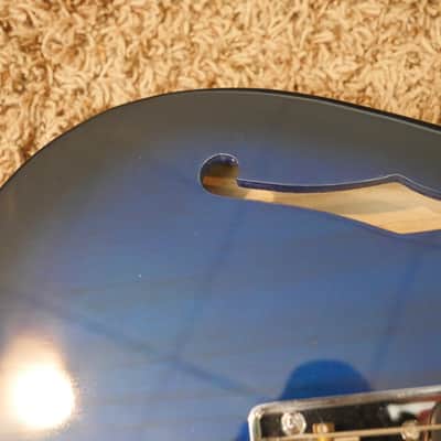 Video! Glarry GTL Semi-Hollow T-Style Electric Guitar w/ Case + Gig Bag image 10