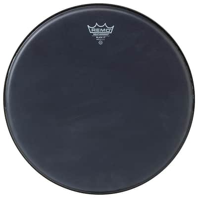 Remo Emperor X Black Suede Bottom Black Dot Snare Drum Head 13"
