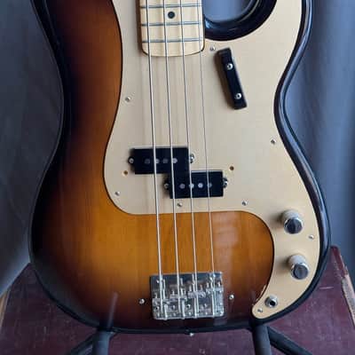 Vintage 1970s Ibanez P Bass Challenger - Sunburst Finish - MIJ - Lawsuit era - w/ Ibanez HSC image 3