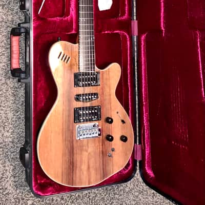 Godin xtSA Koa Natural piezo synth ready electric guitar made in the usa and Canada image 13