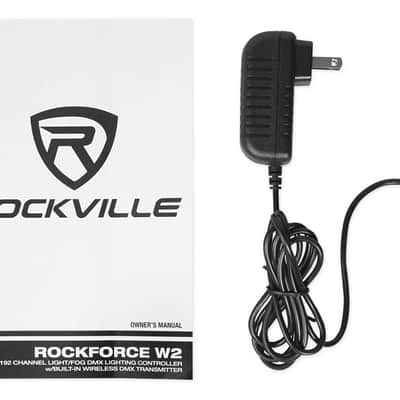 Rockville 4 PACK MINI RF4 V2 White DJ Wash Up Lights+App+Wireless DMX Controller image 6
