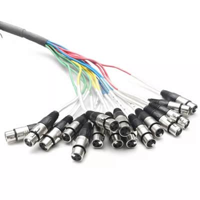 16 Channel Xlr Snake Cable - 25 Feet Pro Extension Stage/Recording image 3