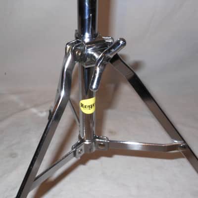 Rogers Vintage 1965 PATENT-PENDING SWIVOMATIC Swan Leg Cymbal Stand image 3