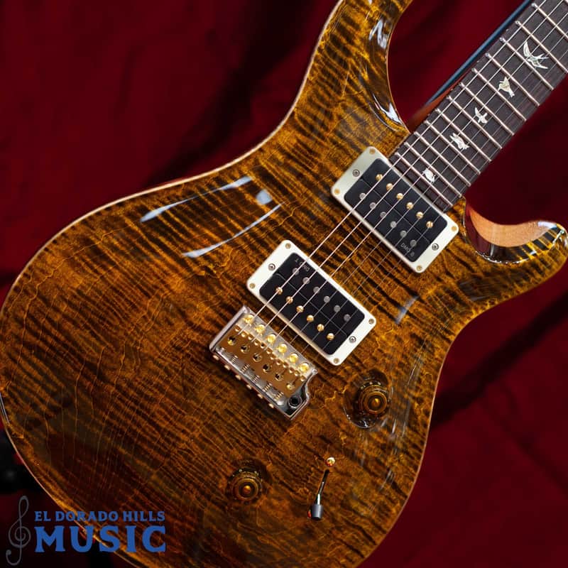PRS Core Custom 24 Yellow Tiger 10-Top image 1