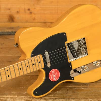 Squier Classic Vibe 50s Telecaster - Maple - Butterscotch Blonde - Left-Handed image 5