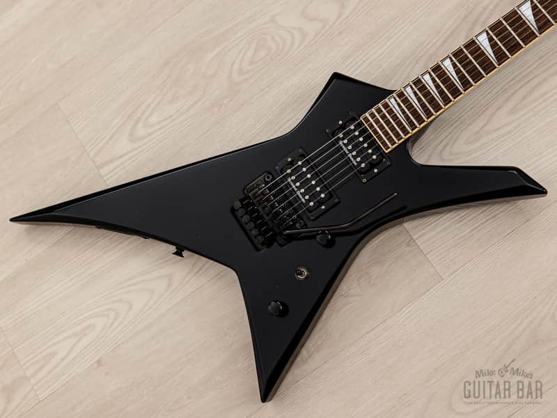 上級モデル　Jackson Stars Kelly ギター　スルーネック　裏通し 2001 Jackson Stars KS-138 Kelly Star Neck Through Black w/ Floyd