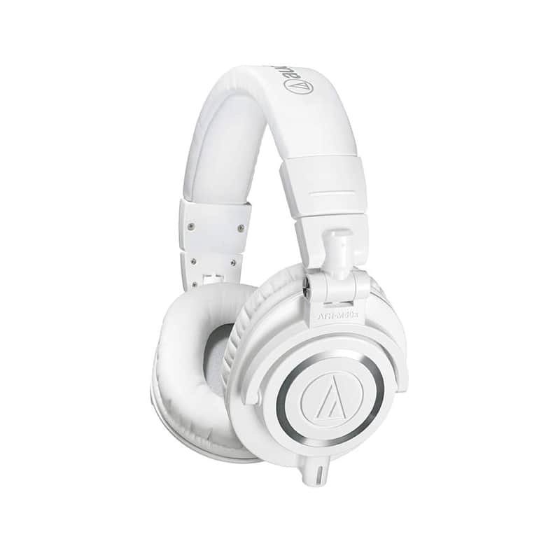 Audio-Technica ATH-M50xWH Professional Monitor Headphones (White) image 1