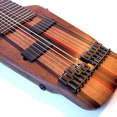 Megatar 12-string touch guitar with crossed Chapman Stick tuning image 1