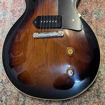 2024 (1of5) Gibson Custom Shop Les Paul "Senior" 1954 Reissue Mahogany Top Single P90 - Vintage Sunburst image 1