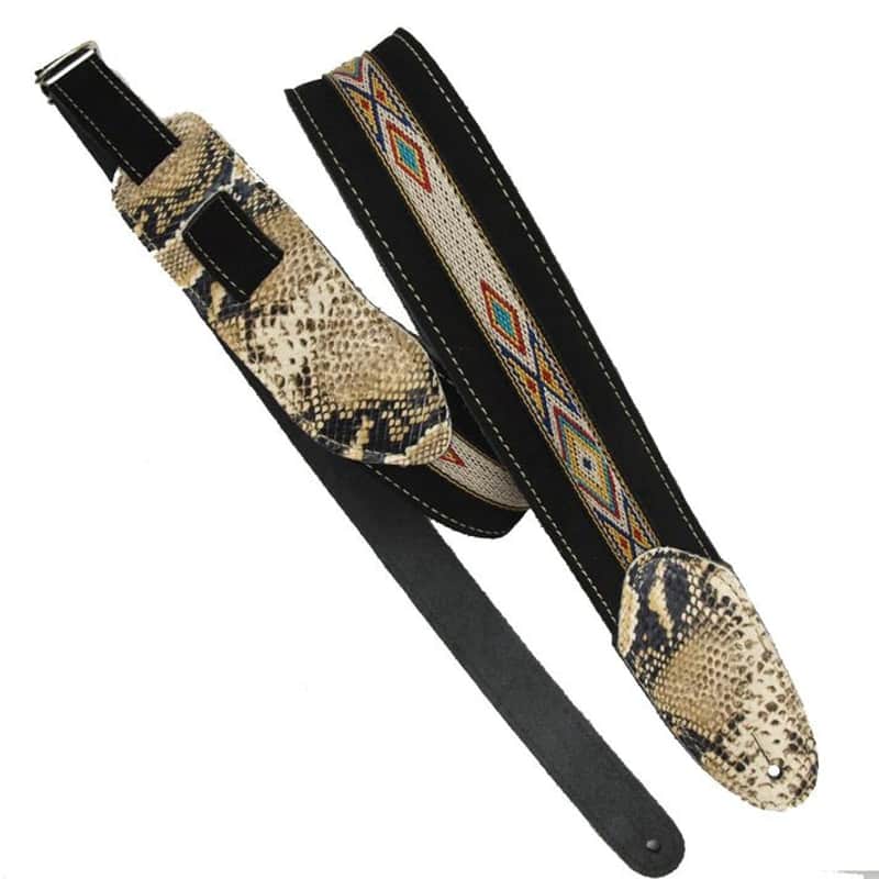 LM Products LS-32 BK Desert Suede Guitar Strap *Free Shipping in the USA* image 1