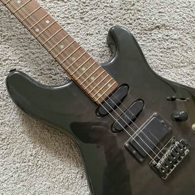 J&D Black Electric Guitar, Solid Mahogany Body, Maple Neck, 24 Frets Rosewood Fingerboard image 7