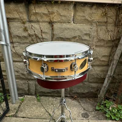 Ludwig Accent CS Custom 13x4” Piccolo Wood Snare Drum - Natural image 3