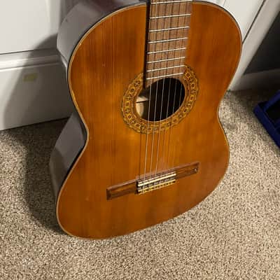 El Degas c80y classical acoustic guitar 1970s - natural image 2