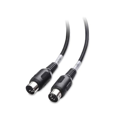 MIDI to USB Cable 6.6 ft / 2m (USB MIDI Cable, MIDI to USB C Cable) in Black image 3