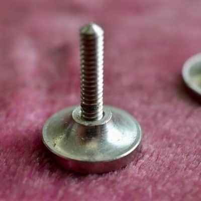 Vintage 1952 1953 Gibson Les Paul Goldtop Trapeze Tailpiece mounting feet Es225 image 8