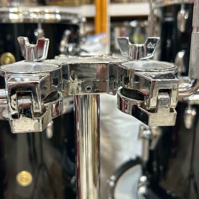 DW Double Tom Stand (BC-U-2184) 90's - chrome image 5