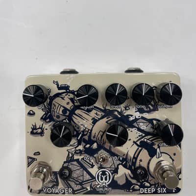 Walrus Audio Voyager / Deep Six Combo Rare Limited Edition Guitar Effect Pedal image 3