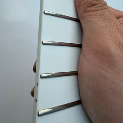 TL Matte White Electric Guitar Neck, 22-Frets image 5