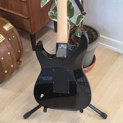 ESP M-II 2008 Original Standard Series Black HH FR Floyd Rose Super Strat Custom Pickups MIJ Japan Mirage Guitar image 16