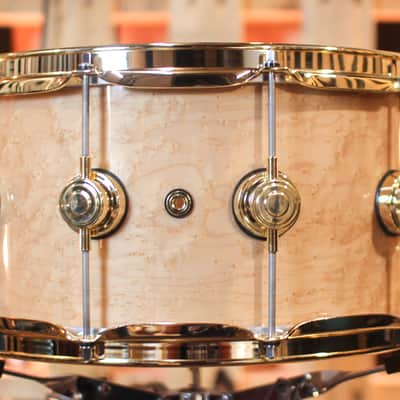 DW 7x14 Collector's Maple VLT Birdseye Maple Snare Drum - SO#1303301 image 3