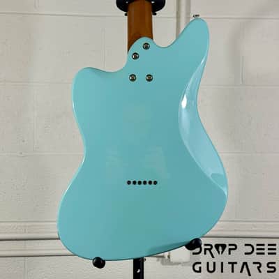 Balaguer 10th Anniversary Growler Classic Electric Guitar w/ Case - Sky Blue Gloss image 11