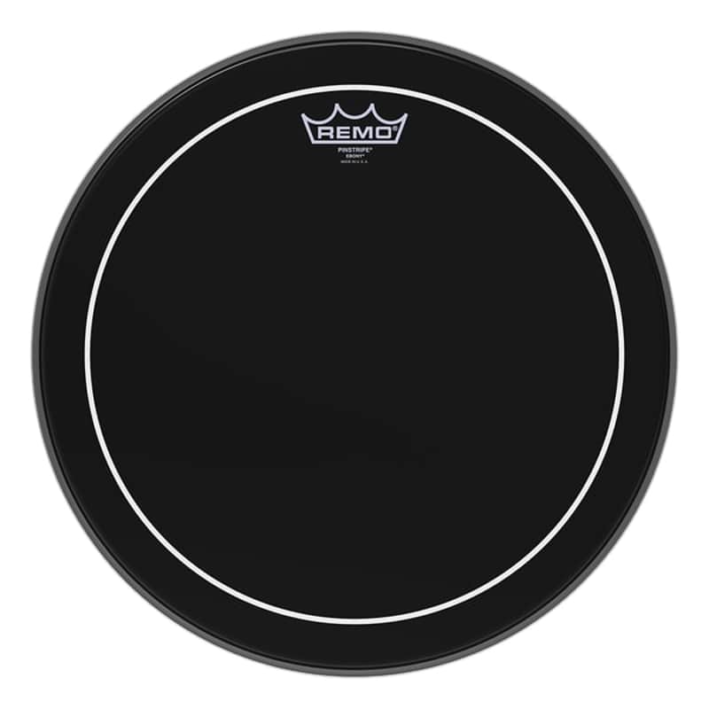 Remo Pinstripe 8'' Ebony Drum Head image 1