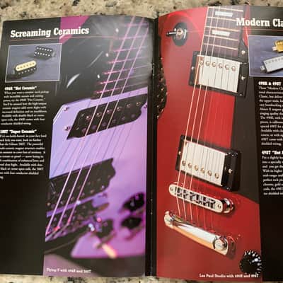 Gibson Pickup Brochure 2000’s P-90 57 Classic & More image 8