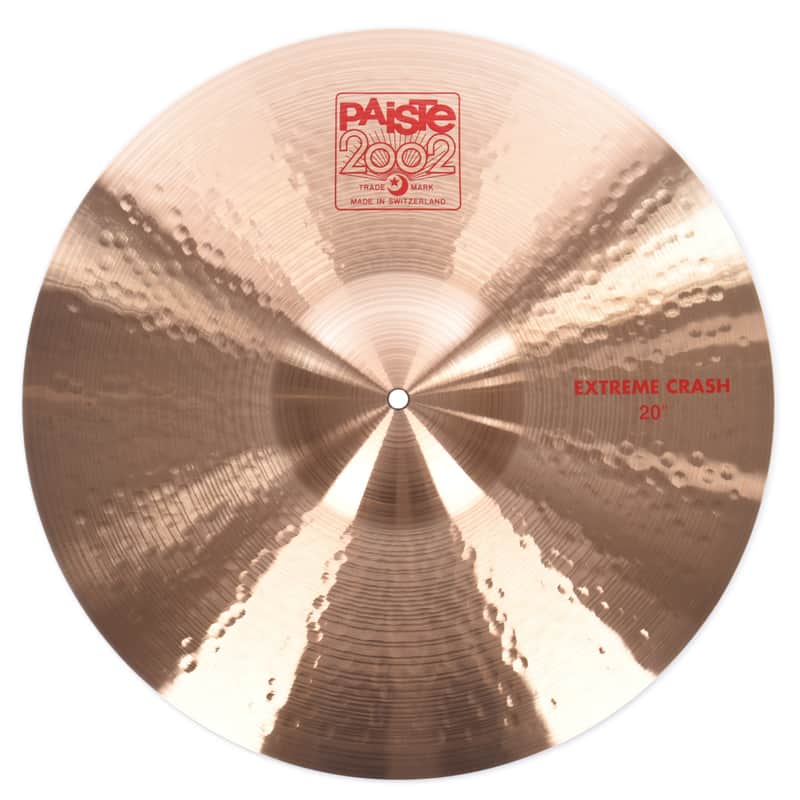 Paiste 20" 2002 Extreme Crash Cymbal image 1