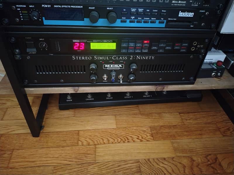 Yamaha SPX900 Professional Multi-Effect Processor 1980s - Black image 1