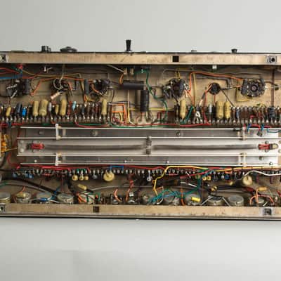 Vox  Model UL 7120 Hybrid Head and Cabinet Amplifier (1966), ser. #1037. image 6