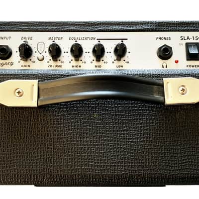 Guitar Practice Amplifier Portable & Compact Strauss Legacy 15 Watt Solid State! With DRIVE + GAIN + EQ!!! image 3