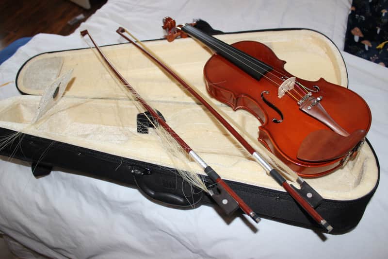 Cecilio Mendini MV200 3/4 Violin w/ 2x bows & strings apr25 #11 MV200 2000-present image 1