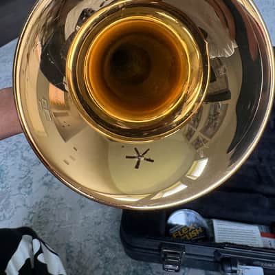 Yamaha YTR-200ADII Advantage Standard Bb Trumpet 2010s - Brass image 4