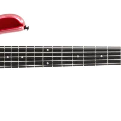 Spector Performer 5 5-String Bass Amara Ebony Fretboard Metallic Red image 2