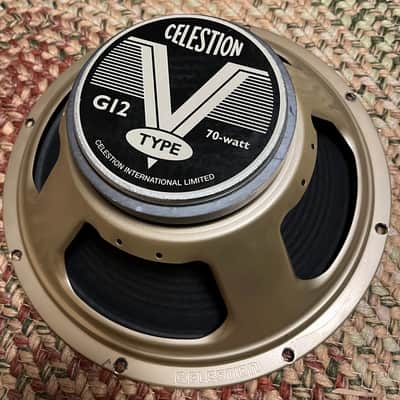 Celestion V-Type G12 12" 70-Watt 16 Ohm Replacement Speaker image 1