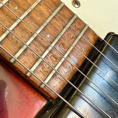 Mosrite Celebrity 3 c 1967 - Sunburst original vintage USA Mosley image 8