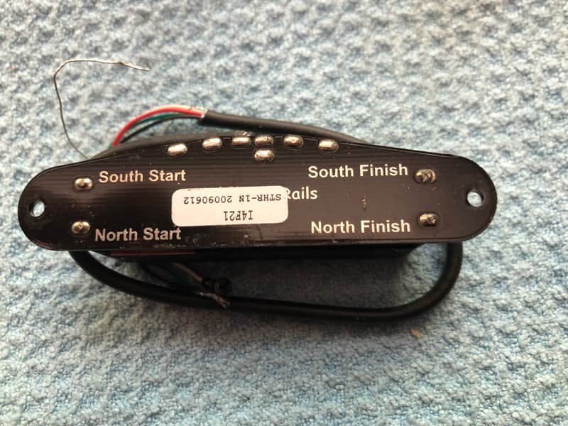 seymour duncan strat hot rails pickup hot rails 2020 - black image 1