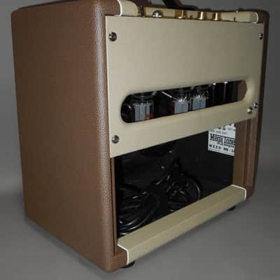 MegaTone Amps WEZO ME18 Compact Combo 2010 brown & cream image 4