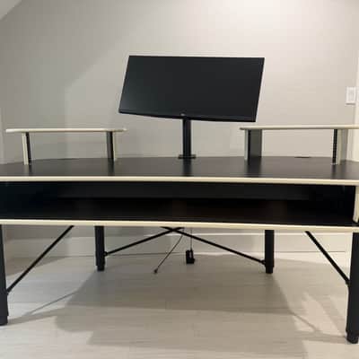 RAB Audio ProRak MK 88 Music Production Desk - Black image 6