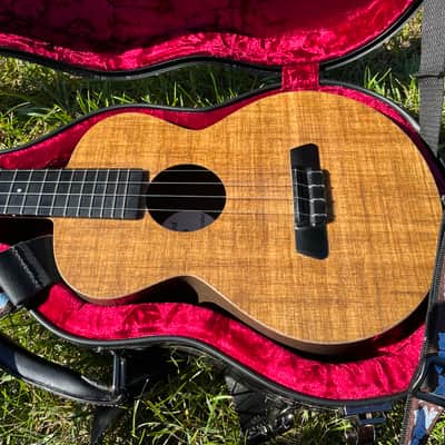 Blackbird Farallon Tenor Ukulele EKoa with MiSi pickup and Crossrock hard case image 21