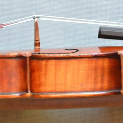 Unbranded 4/4 full size violin 1800's image 4